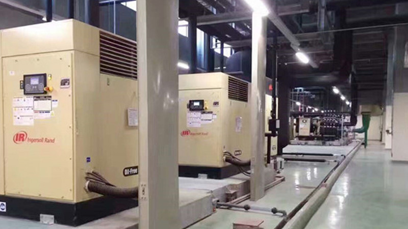 廣州離合器公司與巨勁合作無(wú)油螺桿式空壓機(jī)案例