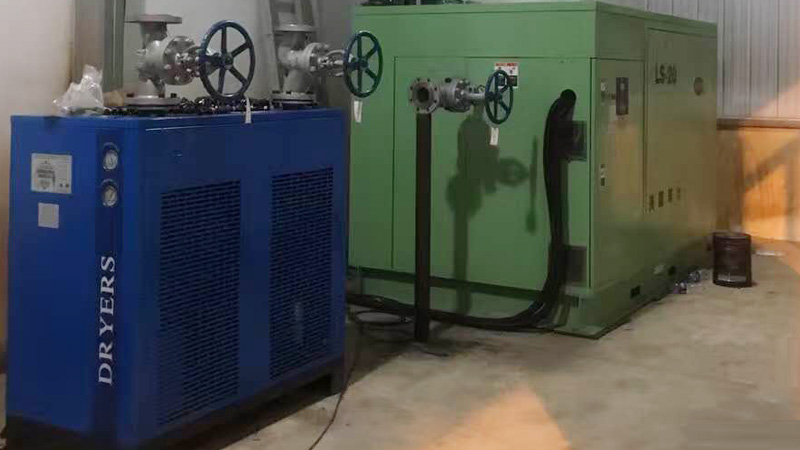 中山手機(jī)廠商與巨勁合作活塞式空氣壓縮機(jī)案例